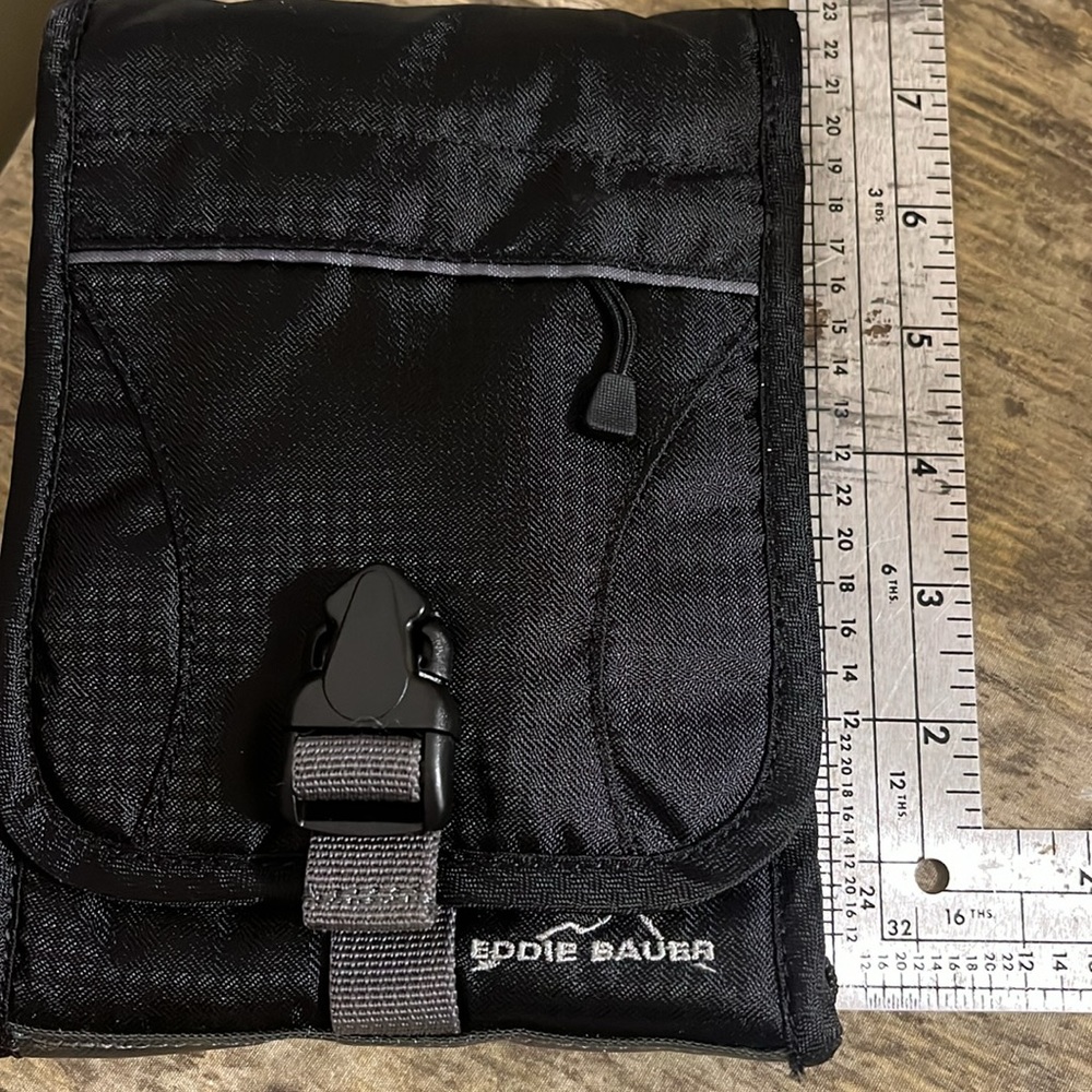 Eddie Bauer NEW travel bag black RETRO - Picture 4 of 9